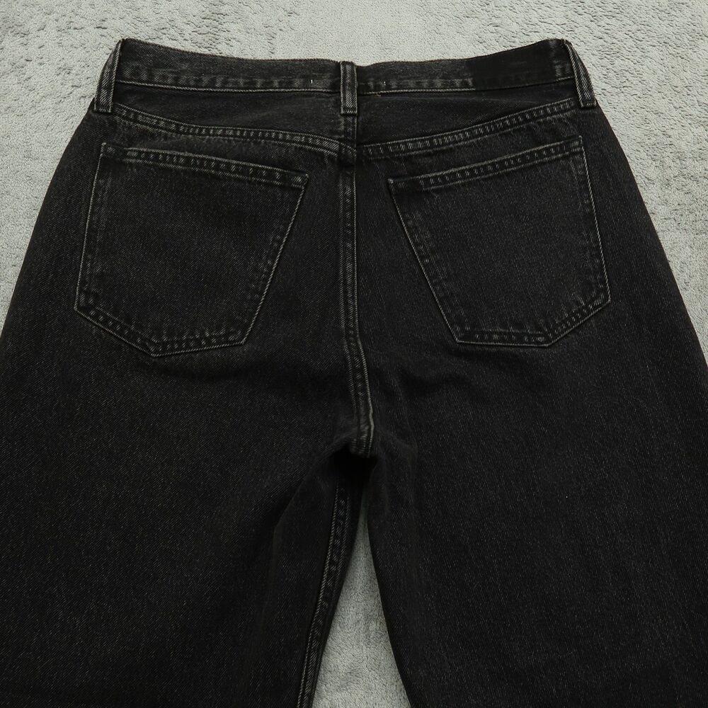 Abercrombie & Fitch Black Wide Leg Jeans - Picture 13 of 16